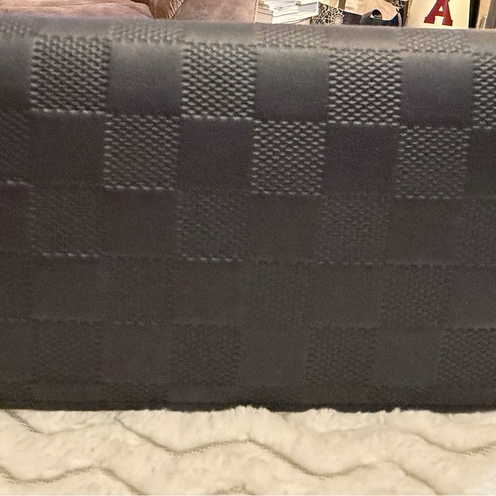Louis Vuitton Stylish Black Checkered Men's Bag